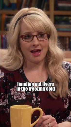 Melissa Rauch was BROKE before Big Bang Theory