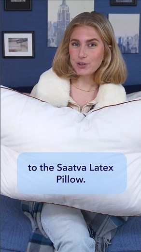Saatva Latex Pillow Review - Is It The Best Pillow Of 2025?? #shorts