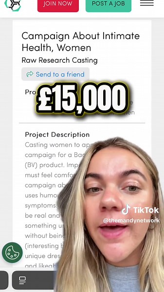 Casting Call: £15,000 for Women in Intimate Health Commercial