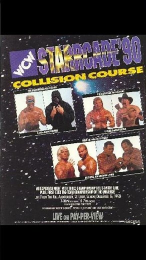 WCW Starrcade 1990 took place 34 years ago today