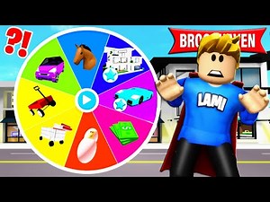 Brookhaven ABER GLÜCKSRAD ENTSCHEIDET ALLES! (Roblox Brookhaven 🏡RP | Story Deutsch)