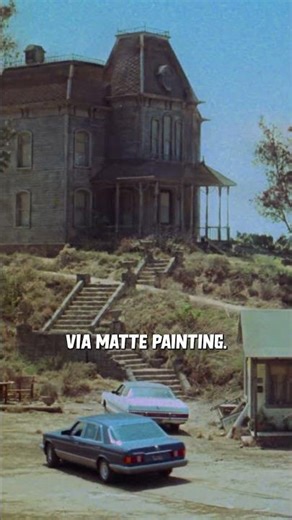 They had to rebuild the Bates Motel!