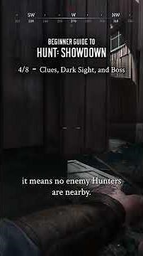 Beginner Guide to Hunt: Showdown (2025) – Clues, Dark Sight, and Boss Mechanics