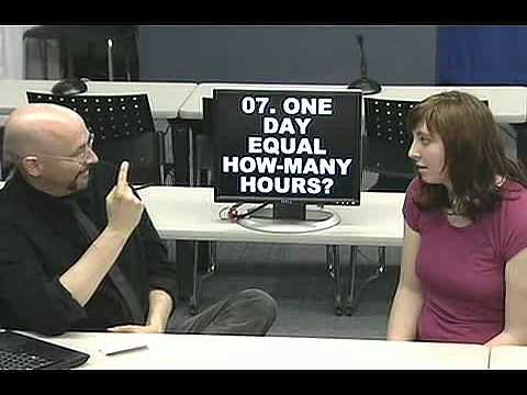 American Sign Language (ASL) Lesson 12 (Yes, I know it is low rez. Someday will record a high rez).