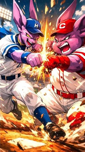 Beerus vs Champa Baseball Fight 😂⚾#beerus #dragonballsuper #dbsuper #dbs #baseball