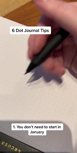 6 Dot Journal Tips for Beginners