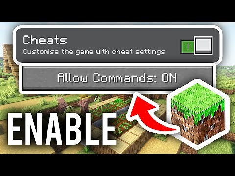 How To Enable Cheats On Minecraft - Java & Bedrock
