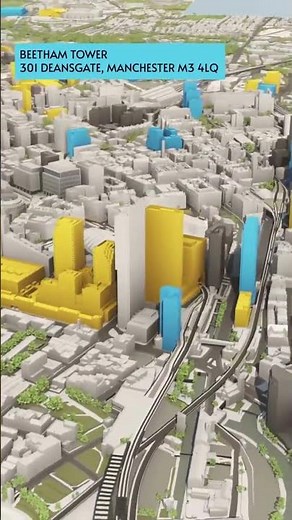 Manchester Skyscraper Race #architecture #manchestercity #skyscraper