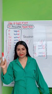 ES PRONUNCIATION - REGULAR VERBS. #easyenglishtv #aprendeingles ✅👩‍🏫 | EasyEnglish TV