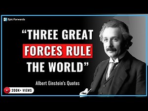 Wise & Insightful Quotes of Genius Albert Einstein | Epic Forwards