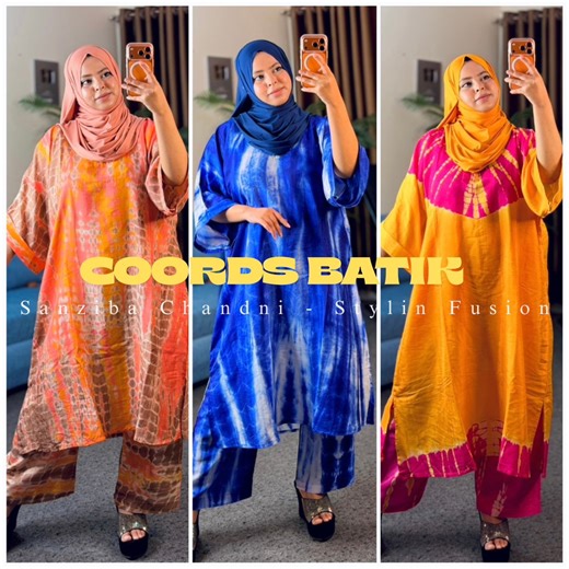 1.1K reactions · 25 shares | Batik Coords Set Re Stock again  Stock Limited , So Hurry up. DM to Order  #ladiesfashion #clothing #batik #clothes #fblifestyle #highlights | Sanziba Chandni - Stylin fusion | Facebook