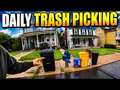 Can't Take The Day Off! - Trash Picking Ep. 1338