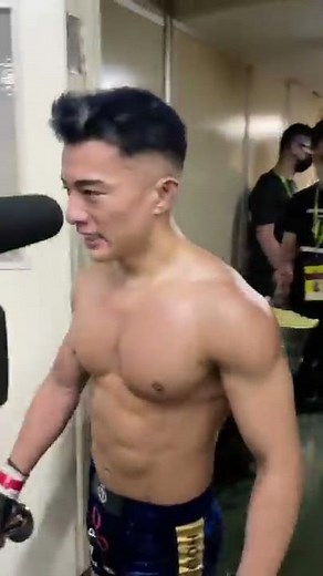 YUSHI and ZENKI after the match [RIZIN LANDMARK vol.3]