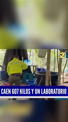 🔴A police operation resulted in the seizure of 607 kilograms