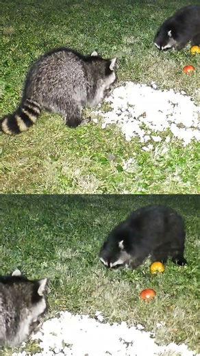 Raccoon hands are so cute!