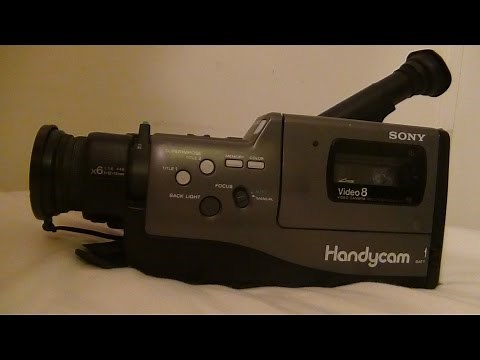 1990 Sony Handycam CCD F330 Review