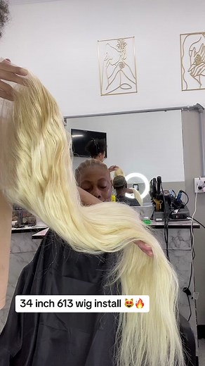 34 Inch 613 Wig Install Tutorial and Review