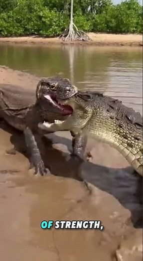 Komodo Dragon vs Crocodile – Who Would Win? 🐊🐉