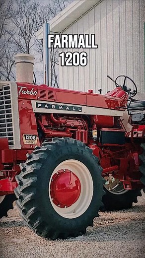 Farmall 1206 #tractor #history #tractors #heavymachinery #heavyequipment #classictractor #tractorlife #reels #antiquetractor #farmall #internationaltractor | Machinery Enthusiast