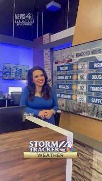 It's a StormTracker4 Alert Day for heat across Southern Arizona