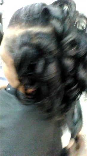 How I get salon curls at home #silkpress #hairtutorial #diy