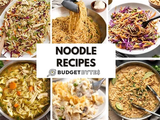 When in Doubt, I Make Noodles: 16 Budget-Friendly Favorites