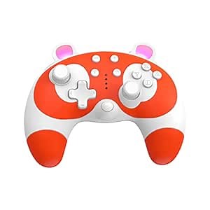 ZFY Wireless Controller for Switch Pro Switch/Switch Lite/Switch OLED, Gamepad For PC/Android/iOS, Support Turbo/Dual Vibration/Wake Up/Programmable/6 Axis Gyro