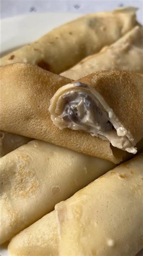 Delicious, savory crepes recipe😊