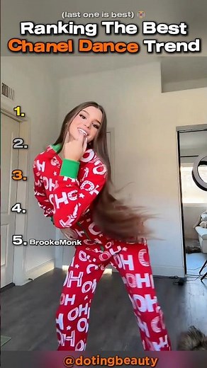 Ranking The Best Chanel Dance #shortsviral