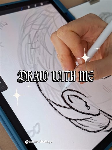 Let's study drawing a late medieval hairstyle (from the early 1500s) 🌝 #medievalcore #procreat