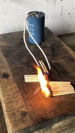 Ac with DC fair help starting experiment