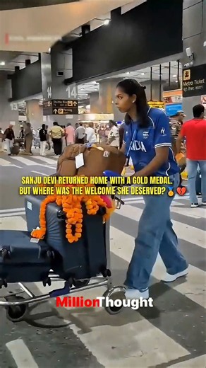She Won Gold, But Who Welcomed Her? 🥺💔 | Emotional & Inspiring Story #shorts