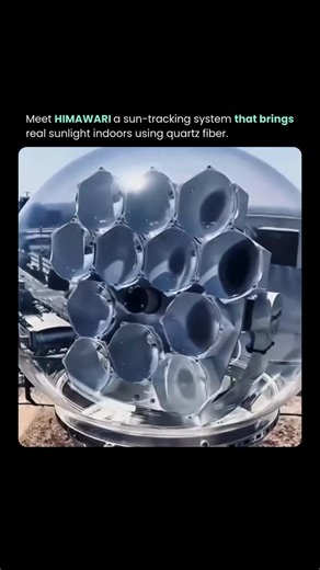 Nexvion AI | HIMAWARI is an advanced solar daylighting solution that uses a precision sun‑tracking collector and high‑purity quartz fiber to channel... | Instagram