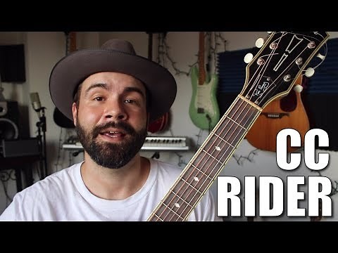 C.C. Rider - Easy Beginner Blues Guitar Tutorial