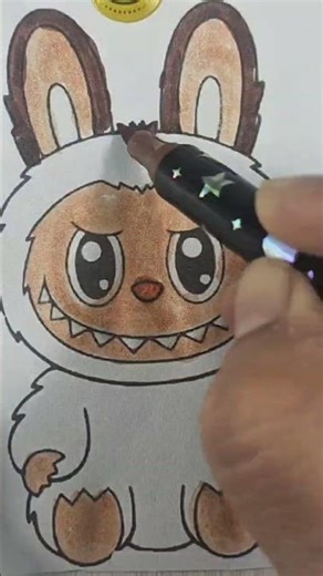 How to Color Labubu | Easy Drawing for Kids