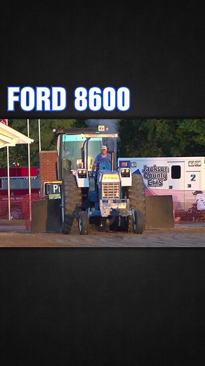 Ford 8600 pulling tractor - #Diesel #Tractor #TractorPulling #Turbo #Horsepower #Farmlife #Tractors | JP Pulling Productions