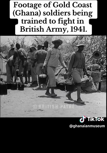 Footage of Gold Coast (Ghana) soldiers being trained to fight in British Army, 1941.
