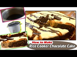 How to Make Rice Cooker Chocolate Cake