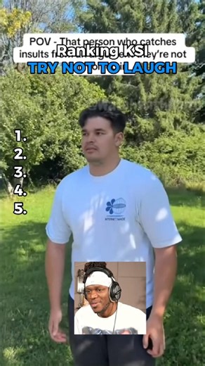 Ranking KSI Try Not To Laugh 😂