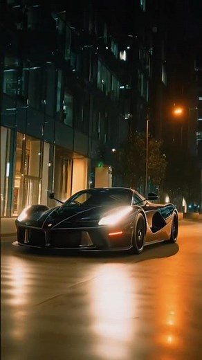 “The Black Beast — Ferrari LaFerrari 2025 | Dark Power in Motion 🖤🔥”