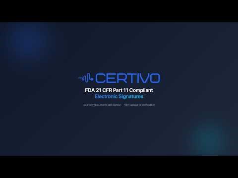 How to Create & Manage Digital Logs in Certivo | FDA 21 CFR Part 11 Compliant
