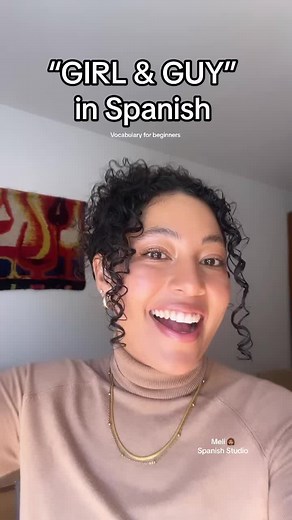 Words that native spanish speakers use. Keep in mind that there are many other words to say girl/guy in Spanish. In Spanish nothing is an absolute 😆😆 how to say: girl in spanish? #spanishtutor #spanishteacher #spanishtiktok #teachersoftiktok #learningspanish #spanish #aprendiendoespañol #latina #polyglot #hispanic #español #spanishclass #longervideos #language #lernontiktok