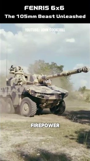 FENRIS 6x6 : The 105mm Beast Unleashed💥