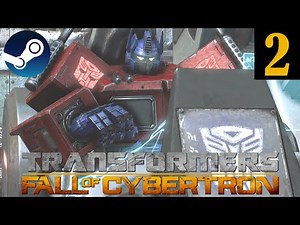 [PC] Transformers Fall of Cybertron - G1 Optimus Prime Gameplay Part 1 (1080p 60FPS)