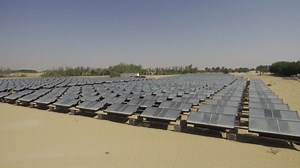 Making drinking water in the desert