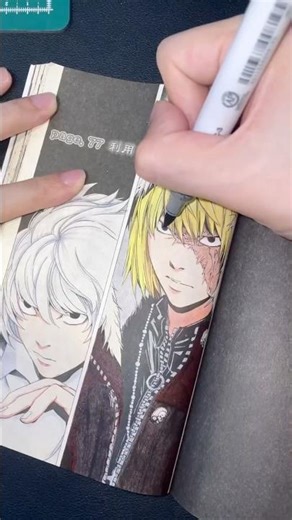 Speed Coloring Near & Mello 🔥 | Death Note
