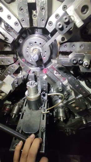 How Springs Are Made 🤯. #tech #machine #engineering #automobile #cad #cnc #learning #mechanical