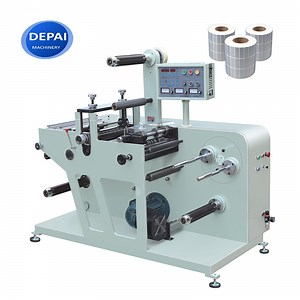 [Hot Item] Automatic Blank Labels Label Slitting Rewinding Machine with Rotary Die Cutting