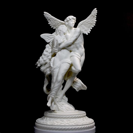 Cupid and Psyche Greek Sculpture Wedding Cake Topper Valentine Gift - Etsy