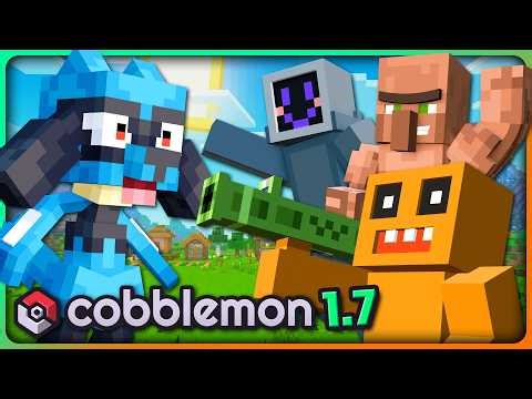 We Created POKÉBALL LAUNCHERS in COBBLEMON 1.7!
